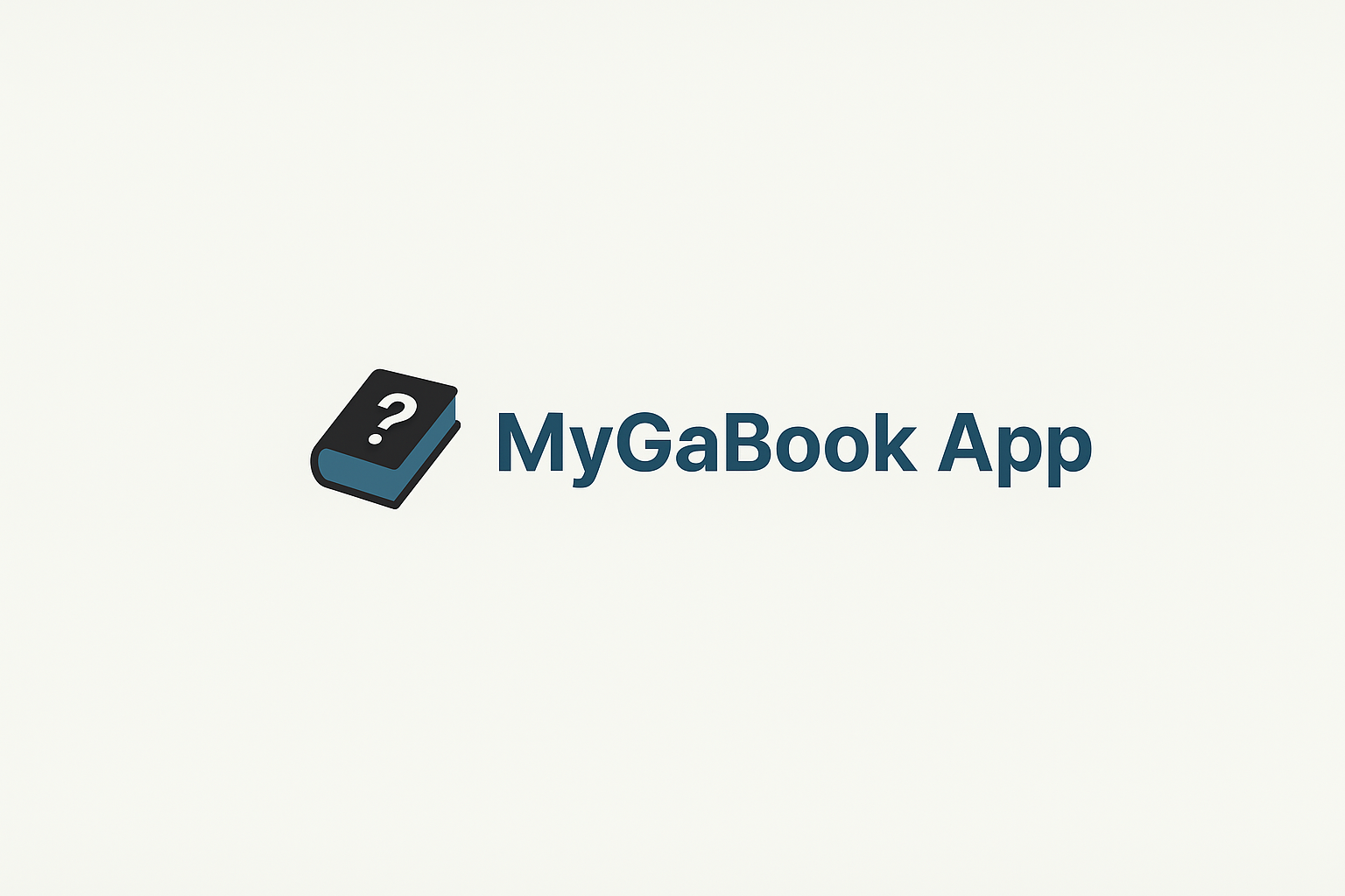 MyGaBook App logo promoting Gabonese literature